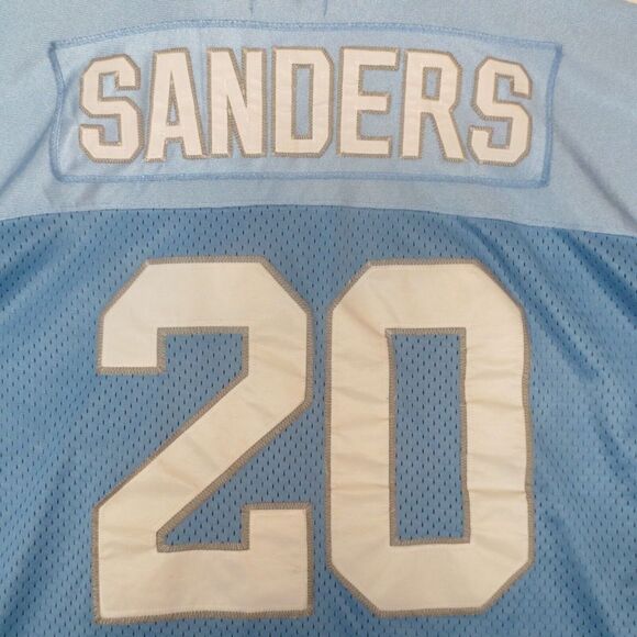 Barry Sanders Detroit Lions Throwback Jersey Size 3XL 56 Players Of The Century - Picture 9 of 16